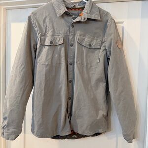 Eddie Bauer Men's Gray Shirt Jacket